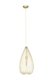 Orsina Versatile Iron Pendant Light, Effortlessly Maintained Down Light Wall, Contemporary Ceiling Light in Gold - thumbnail 1
