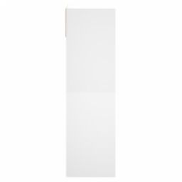 Berkfield Home Shoe Cabinet White 60x34x116 cm Engineered Wood - Size: 60 x 34 x 116 cm - thumbnail 6