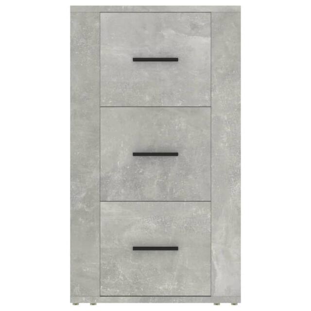 Berkfield Home Sideboard Concrete Grey 40x33x70 cm Engineered Wood - Size: 40 x 33 x 70 cm - image 1