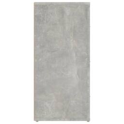 Berkfield Home Sideboard Concrete Grey 40x33x70 cm Engineered Wood - Size: 40 x 33 x 70 cm - thumbnail 5
