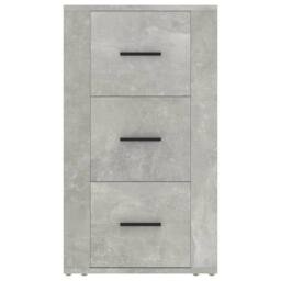 Berkfield Home Sideboard Concrete Grey 40x33x70 cm Engineered Wood - Size: 40 x 33 x 70 cm - thumbnail 1
