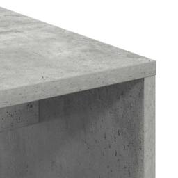 Berkfield Home Concrete Grey Writing Desk Concrete grey - thumbnail 8