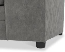 Furniture 786 Hilton 4 Seater Right Hand Facing Corner Sofa in Grey - thumbnail 6
