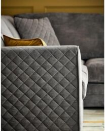 Furniture 786 Hilton 4 Seater Right Hand Facing Corner Sofa in Grey - thumbnail 4