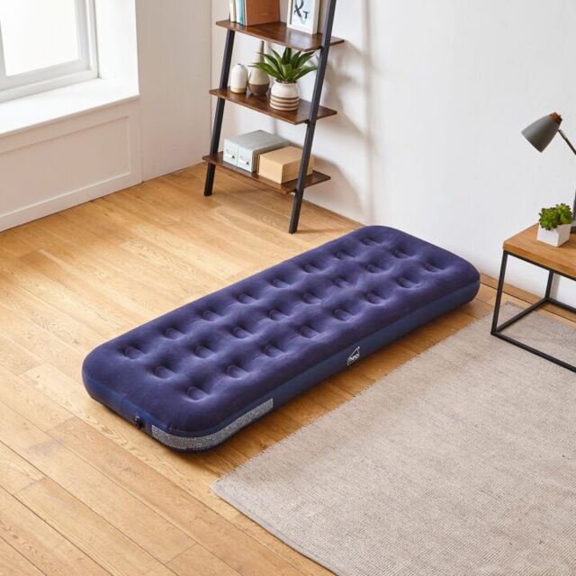 Neo Inflatable Air Bed Mattress in Blue - Size: Double - image 1