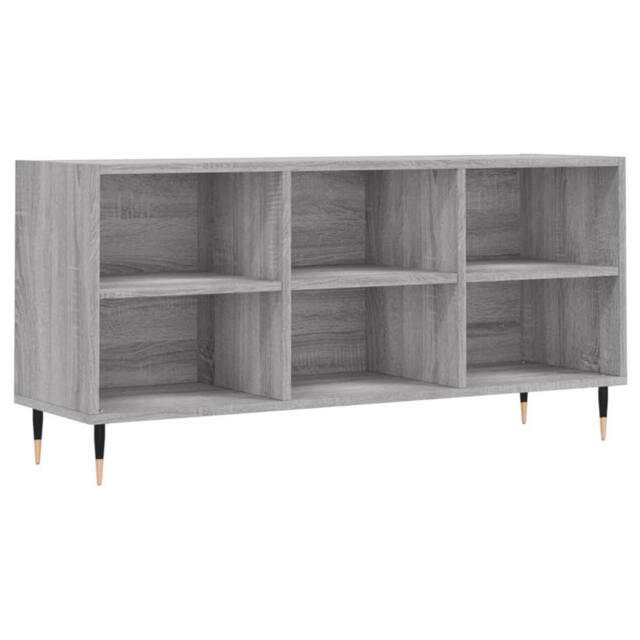 Berkfield Home TV Cabinet Grey Sonoma 103.5x30x50 cm Engineered Wood - image 1