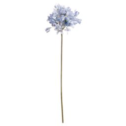 Hill Interiors Agapanthus Artificial Flower in Light Blue