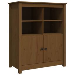 Berkfield Home Sideboard Honey Brown 83x41.5x100 cm Solid Wood Pine