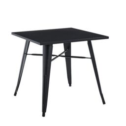 Minster Garden Bar Table - Metal - L80 x W50 x H76 cm - Black - Size: 1 Pack - thumbnail 3