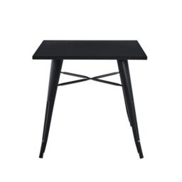 Minster Garden Bar Table - Metal - L80 x W50 x H76 cm - Black - Size: 1 Pack - thumbnail 1