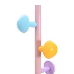 Berkfield Home Coat Stand Pink 172 cm Powder-coated Iron - thumbnail 7