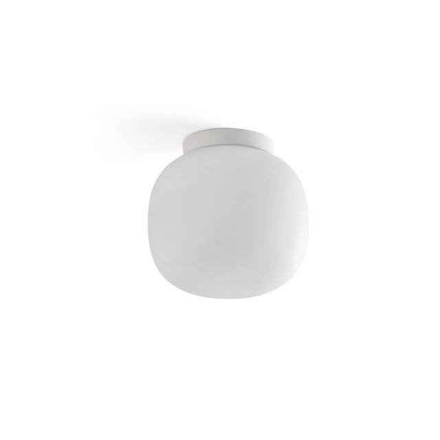 Netlighting Amelia Bathroom Ceiling Light Matt White IP44 - image 1