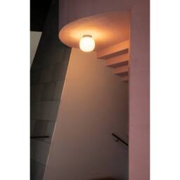 Netlighting Amelia Bathroom Ceiling Light Matt White IP44 - thumbnail 2
