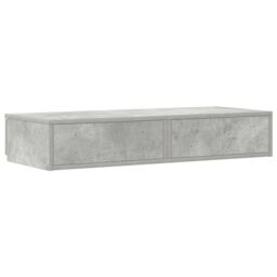 Berkfield Home Bed Drawers - Concrete Grey, 75 x 36.5 x 16.5 cm, Made of Engineered Wood in Grey - Size: 75 x 36.5 x 16.5 cm - thumbnail 8