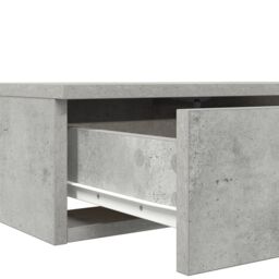 Berkfield Home Bed Drawers - Concrete Grey, 75 x 36.5 x 16.5 cm, Made of Engineered Wood in Grey - Size: 75 x 36.5 x 16.5 cm - thumbnail 9