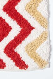Homescapes Super Absorbent Soft Cotton Bath Mat in Mustard - thumbnail 2