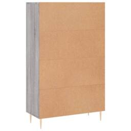 Berkfield Home Highboard Grey Sonoma 69.5x31x115 cm Engineered Wood - thumbnail 8