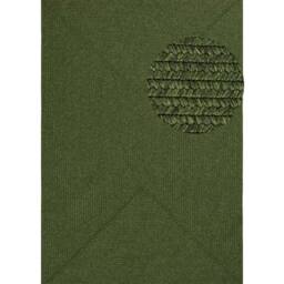 THE RUGS Indoor Outdoor Trenzado Rug Polypropylene Bordered Plain Design in Green - Size: 200 cm x 290 cm - thumbnail 2
