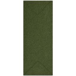 THE RUGS Indoor Outdoor Trenzado Rug Polypropylene Bordered Plain Design in Green - Size: 200 cm x 290 cm - thumbnail 6