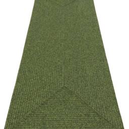 THE RUGS Indoor Outdoor Trenzado Rug Polypropylene Bordered Plain Design in Green - Size: 200 cm x 290 cm - thumbnail 8
