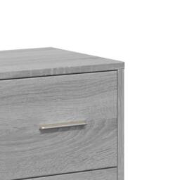 Berkfield Home Sideboard Grey Sonoma 60x31x84 cm Engineered Wood - Size: 60 x 31 x 84 cm - thumbnail 9