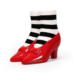Menkind Wizard Of Oz Whimsical Red Slippers Vase - thumbnail 2