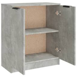 Berkfield Home Sideboard Concrete Grey 60x30x70 cm Engineered Wood - Size: 60 x 30 x 70 cm - thumbnail 5