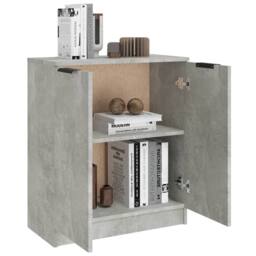 Berkfield Home Sideboard Concrete Grey 60x30x70 cm Engineered Wood - Size: 60 x 30 x 70 cm - thumbnail 6