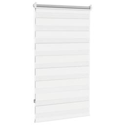Berkfield Home Zebra Blind 90 x 150 cm White - thumbnail 4