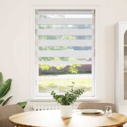 Berkfield Home Zebra Blind 90 x 150 cm White