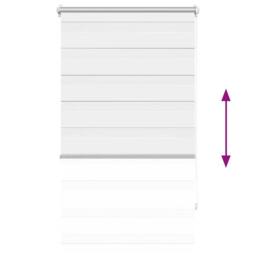Berkfield Home Zebra Blind 90 x 150 cm White - thumbnail 6