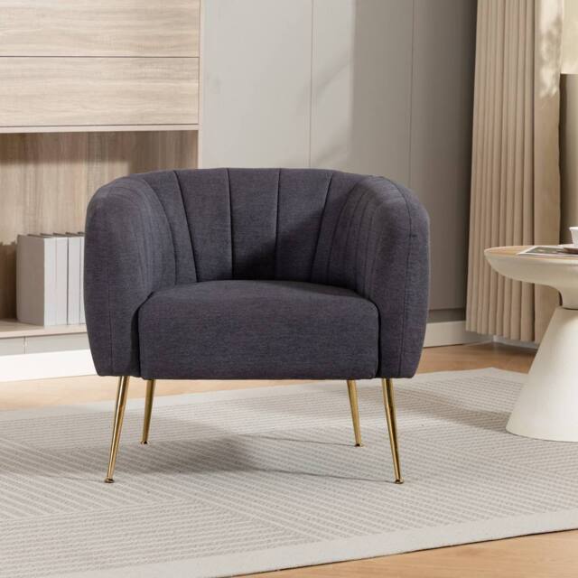 Artemis Home Stanton Accent Chair in Charcoal - Size: 1 Pack - image 1