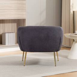 Artemis Home Stanton Accent Chair in Charcoal - Size: 1 Pack - thumbnail 6