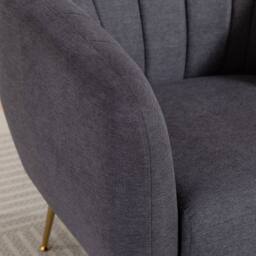 Artemis Home Stanton Accent Chair in Charcoal - Size: 1 Pack - thumbnail 4