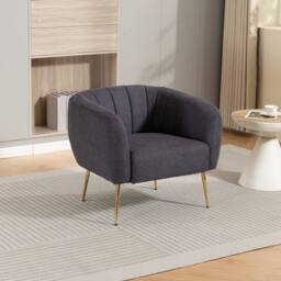 Artemis Home Stanton Accent Chair in Charcoal - Size: 1 Pack - thumbnail 3