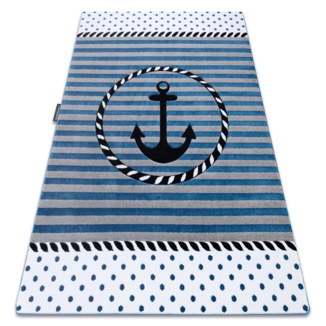 RugsX Petit Rug in Blue - Size: 160 cm x 220 cm - image 1