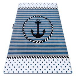 RugsX Petit Rug in Blue - Size: 160 cm x 220 cm - thumbnail 1