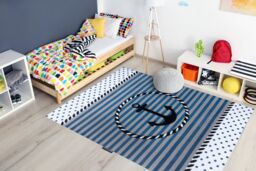 RugsX Petit Rug in Blue - Size: 160 cm x 220 cm - thumbnail 4