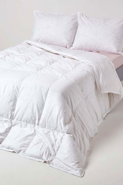 Homescapes Premium White Goose Down 9 Tog Duvet - Size: King - image 1