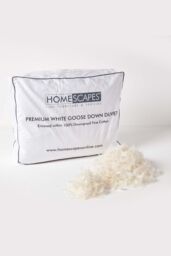 Homescapes Premium White Goose Down 9 Tog Duvet - Size: King - thumbnail 4