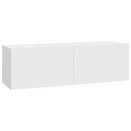 Berkfield Home Classic 4 Piece TV Cabinet Set White Engineered Wood - thumbnail 5