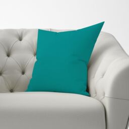 Warren Reed - Designer Teal Blue Cushions - Size: 45 cm x 45 cm - thumbnail 3