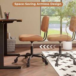 Kelvenix Ergonomic Leisure Chair in Brown - Size: 0.6m2 - thumbnail 5