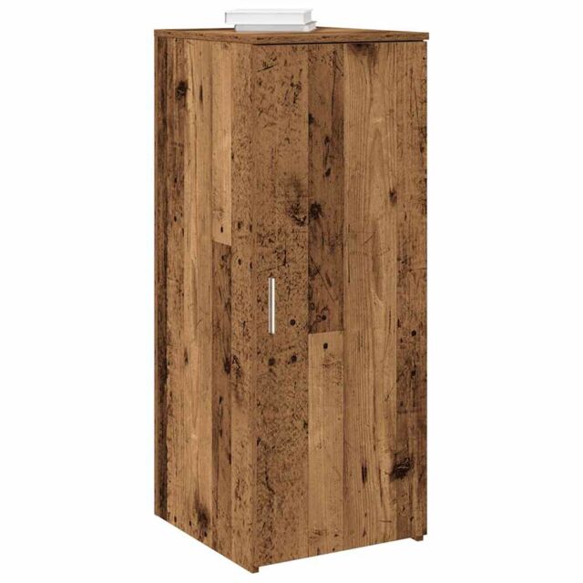 Berkfield Home Storage Cabinet Old Wood 40x45x103.5 cm Engineered Wood in Brown - image 1