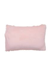 Living and Home 3Pcs Soft Skin-friendly Faux Mink Fleece Duvet Set in Pink - Size: King - thumbnail 9