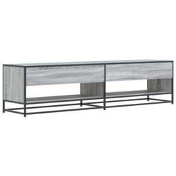 Berkfield Home TV Cabinet Grey Sonoma 180.5x40x46 cm Engineered Wood - thumbnail 6