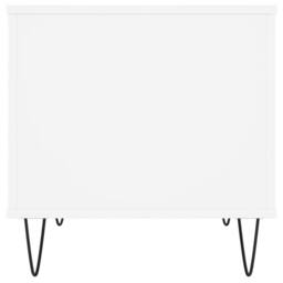 Berkfield Home Modern Coffee Table White 60x44.5x45 cm Engineered Wood - thumbnail 7