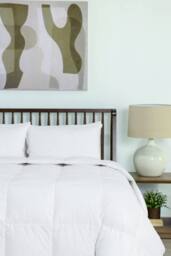 Martex Duck Feather & Down Summer Duvet - 4.5 Tog in White - Size: Double - thumbnail 3