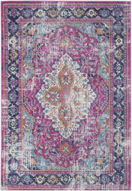 THE RUGS Marrakech Pink Large Area Rug & Runner Living Room 430 - Size: 160 cm x 230 cm - image 1