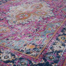 THE RUGS Marrakech Pink Large Area Rug & Runner Living Room 430 - Size: 160 cm x 230 cm - thumbnail 2